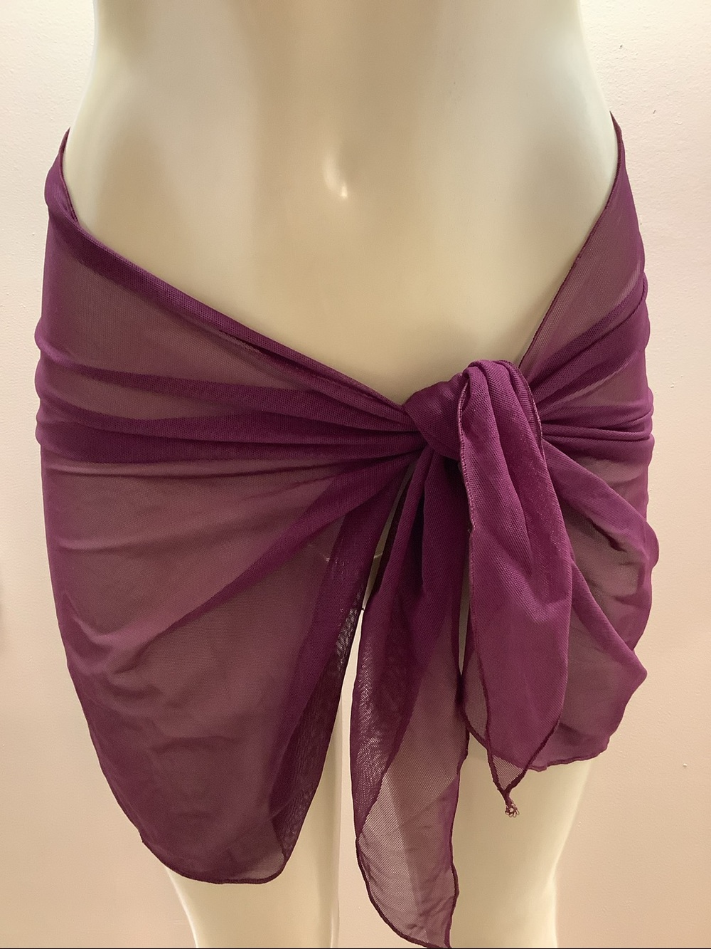 Zuliana Mesh Sarong Skirt. One Size. New With Tags.